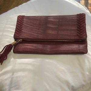 Maroon stitch fix purse